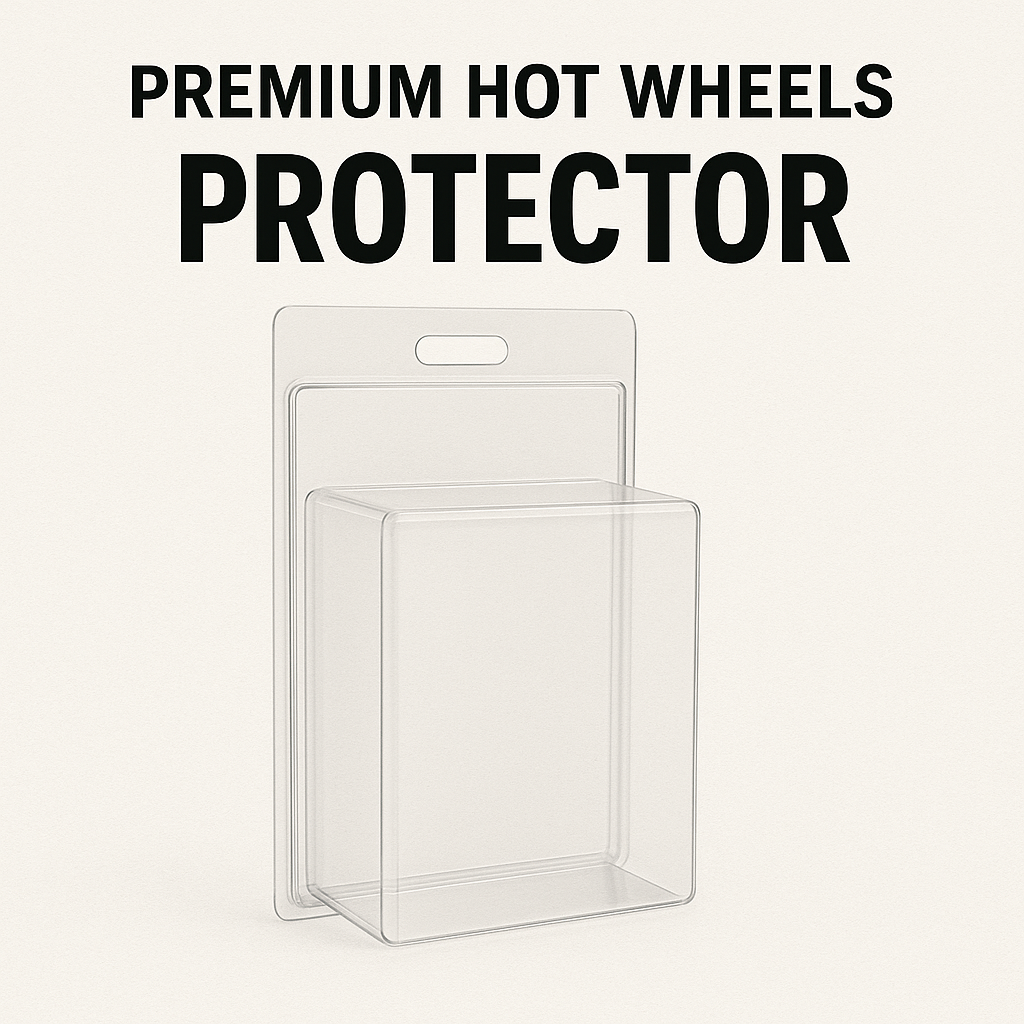 Premium Hot Wheels Protector Pack (Fits Premium/Collector Blister Cards)
