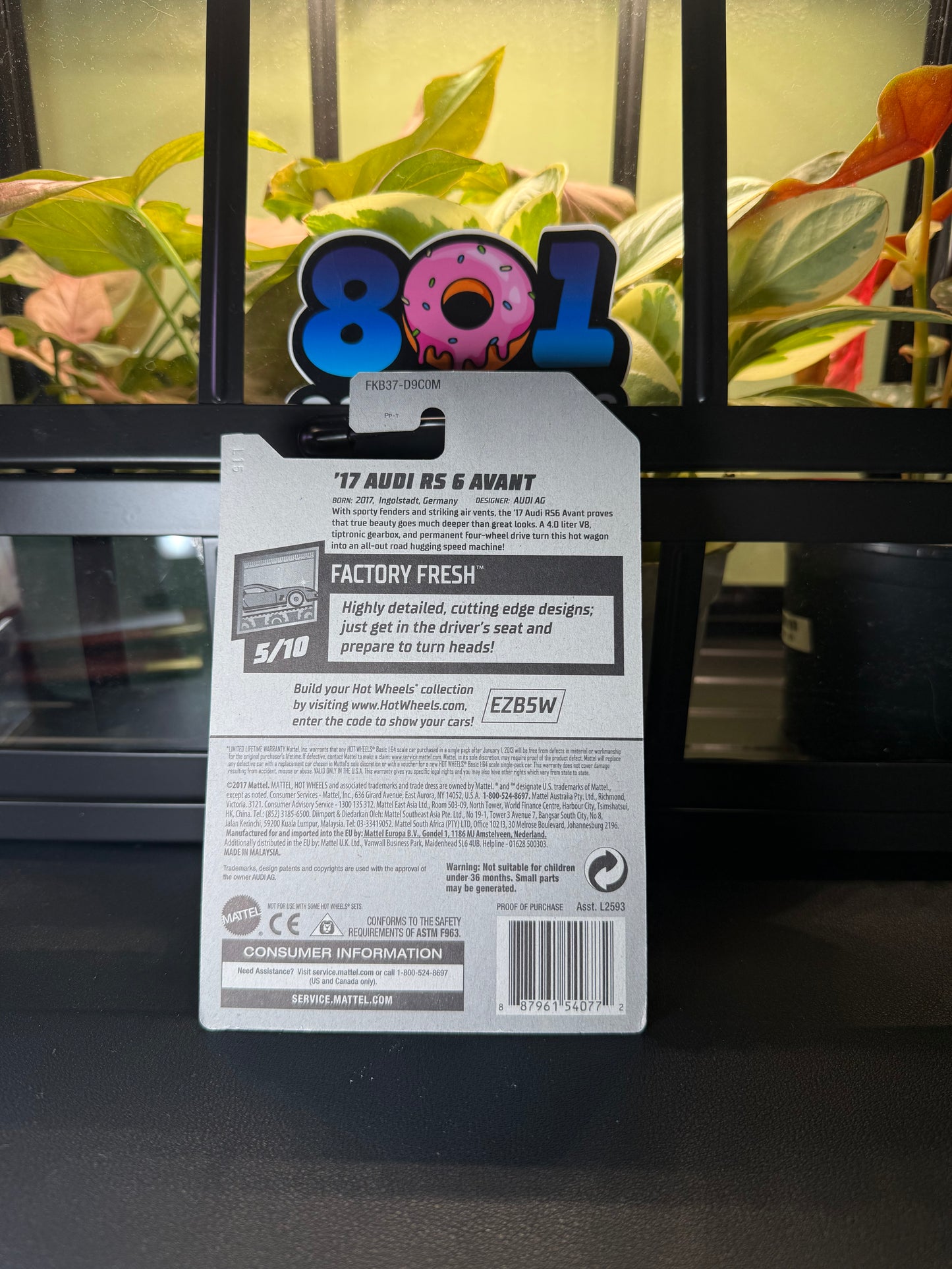 [Loose w/ Card] Hot Wheels Super Treasure Hunt ‘17 Audi RS 6 Avant