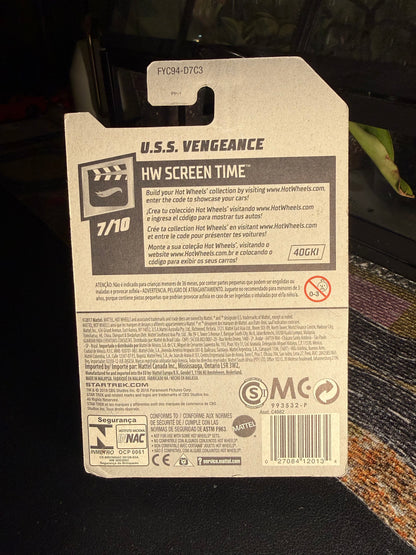 Hot Wheels HW Screen Time U.S.S. Vengeance 52/250