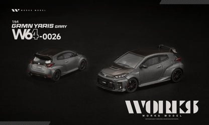 [PRE-ORDER] Works Model Toyota GRMN Yaris - Gray