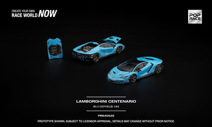[PRE-ORDER] Pop Race Lamborghini Centenario - Blu Cephus