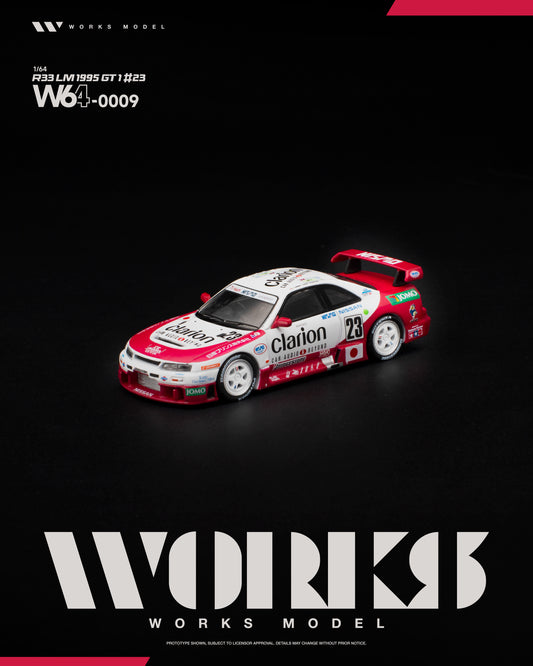 [PRE-ORDER] Works Model R33 LM - 1995 GT1 #23