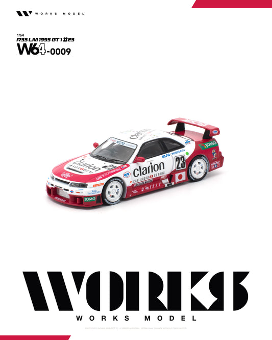 [PRE-ORDER] Works Model R33 LM - 1995 GT1 #23
