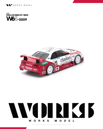 [PRE-ORDER] Works Model R33 LM - 1995 GT1 #23