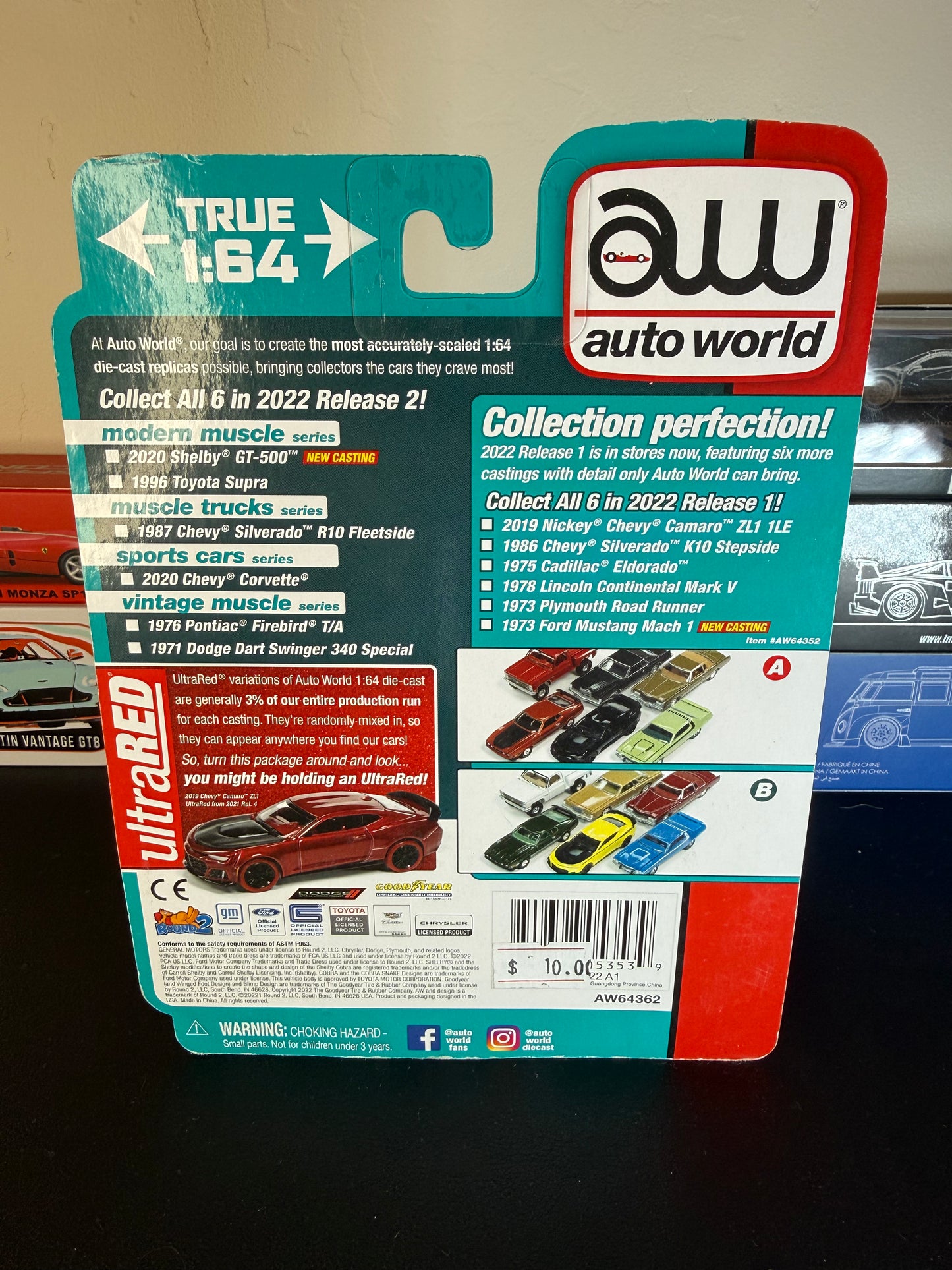 Auto World Premium Series 1996 Toyota Supra - Deep Jewel Green Pearl