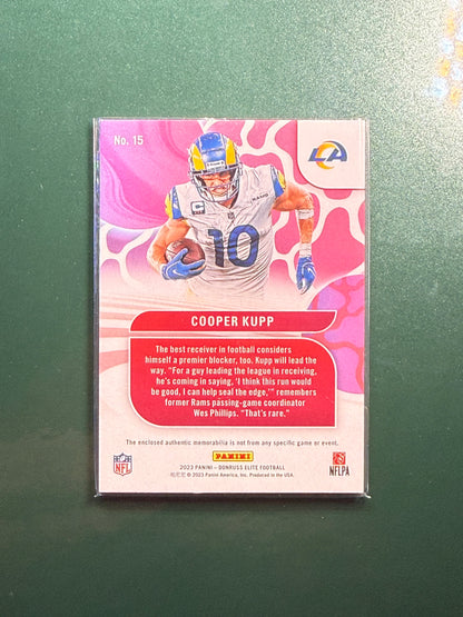 2023 Donruss Elite Cooper Kupp Patch #15 /49