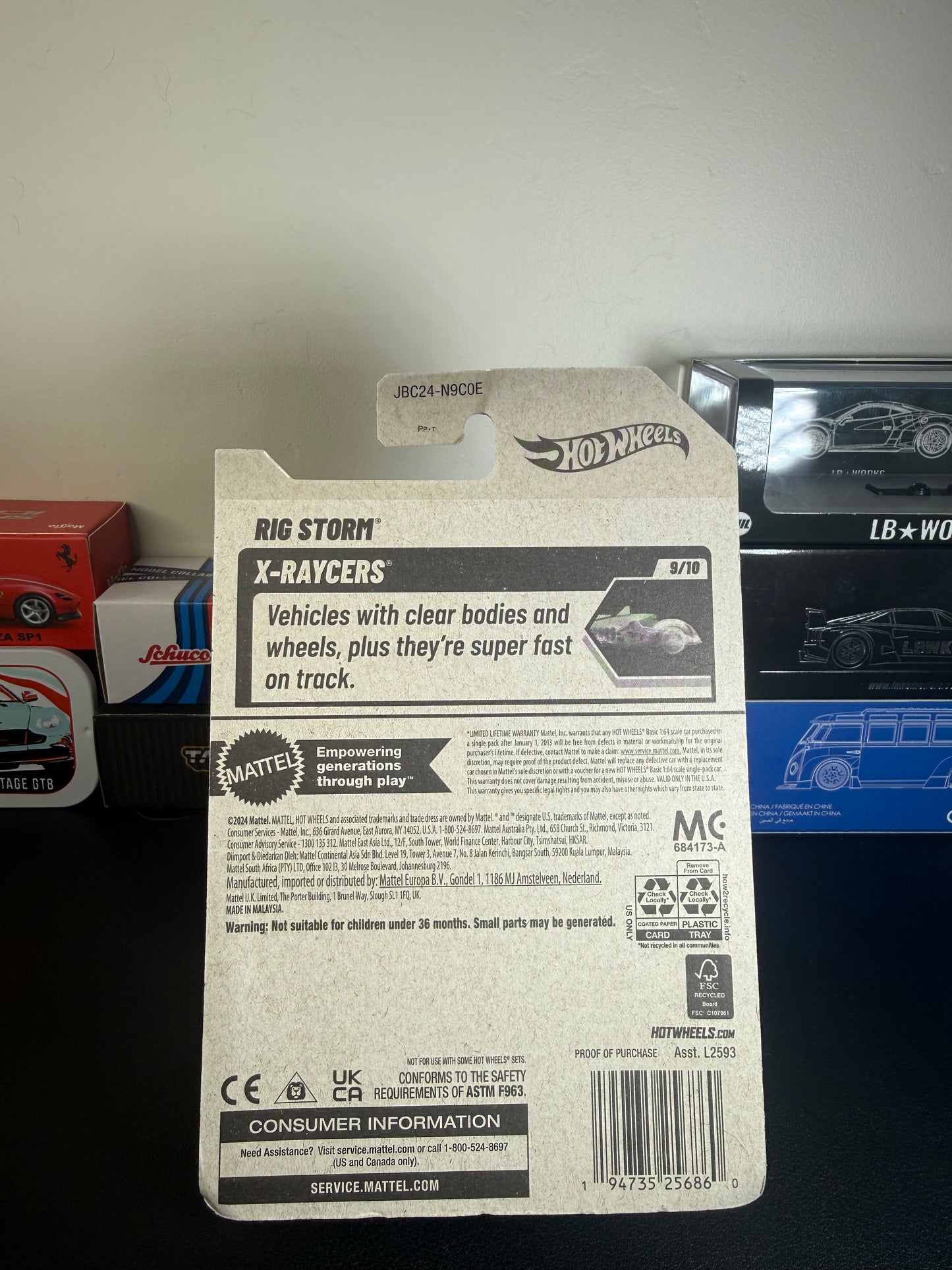 Hot Wheels Treasure Hunt Rig Storm 110/250