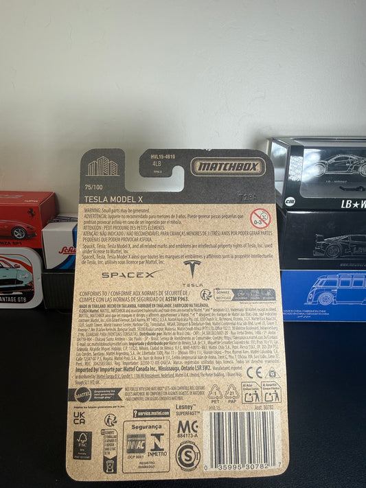 Matchbox SpaceX Tesla Model X 75/100