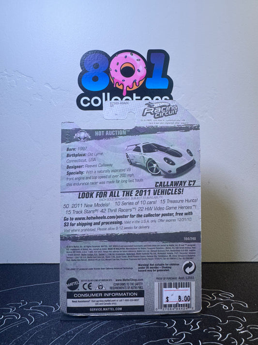 Hot Wheels Hot Auction Callaway C7 164/240