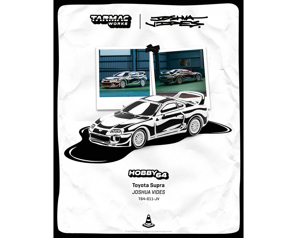 [PRE-ORDER] Tarmac Works 1:64 Toyota Supra – Designed by JOSHUA VIDES