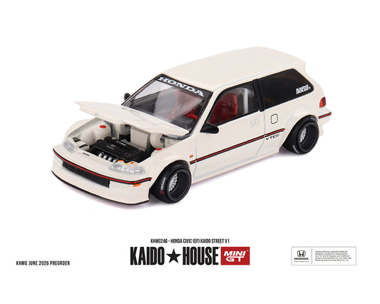 [PRE-ORDER] Kaido House x Mini GT Honda Civic (EF) Kaido Street V1