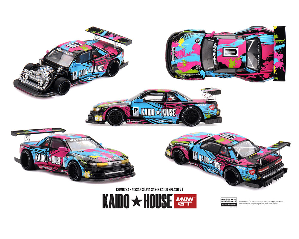 [PRE-ORDER] Kaido House x Mini GT Nissan Silvia S13-R Kaido Splash V1