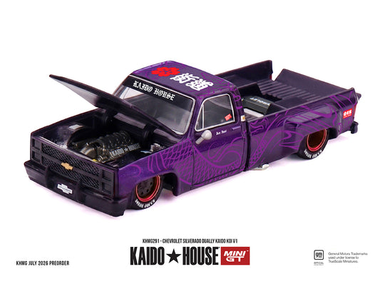 [PRE-ORDER] Kaido House x Mini GT Chevrolet Silverado Dually KAIDO Koi V1