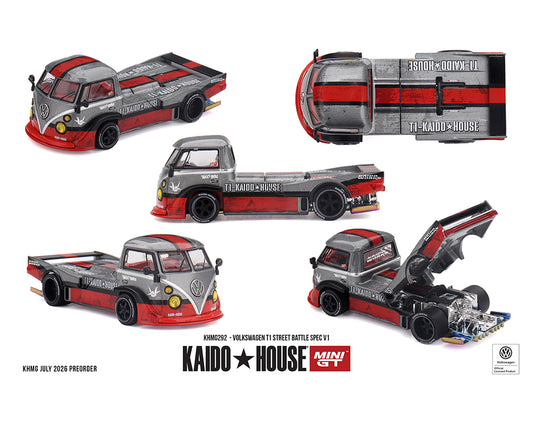 [PRE-ORDER] Kaido House x Mini GT Volkswagen T1 Street Battle Spec V1