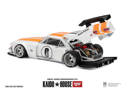 [PRE-ORDER] Kaido House x Mini GT Chevrolet Camaro KAIDO WORKS TA V1