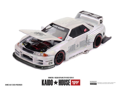 [PRE-ORDER] Kaido House x Mini GT Nissan Skyline GT-R (R32) SERI V1