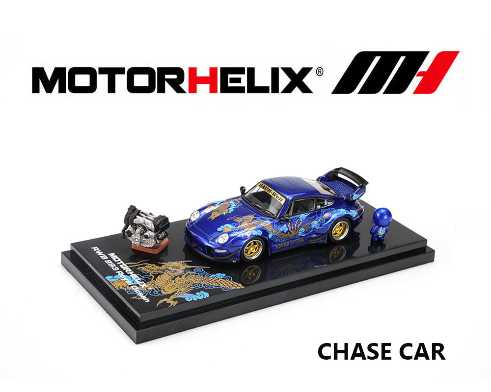 [PRE-ORDER] Motor Helix RWB 993 Royal Ocean - Metallic Blue