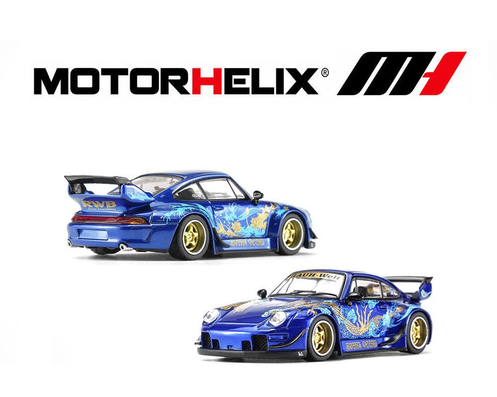 [PRE-ORDER] Motor Helix RWB 993 Royal Ocean - Metallic Blue