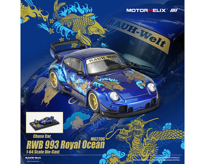 [PRE-ORDER] Motor Helix RWB 993 Royal Ocean - Metallic Blue