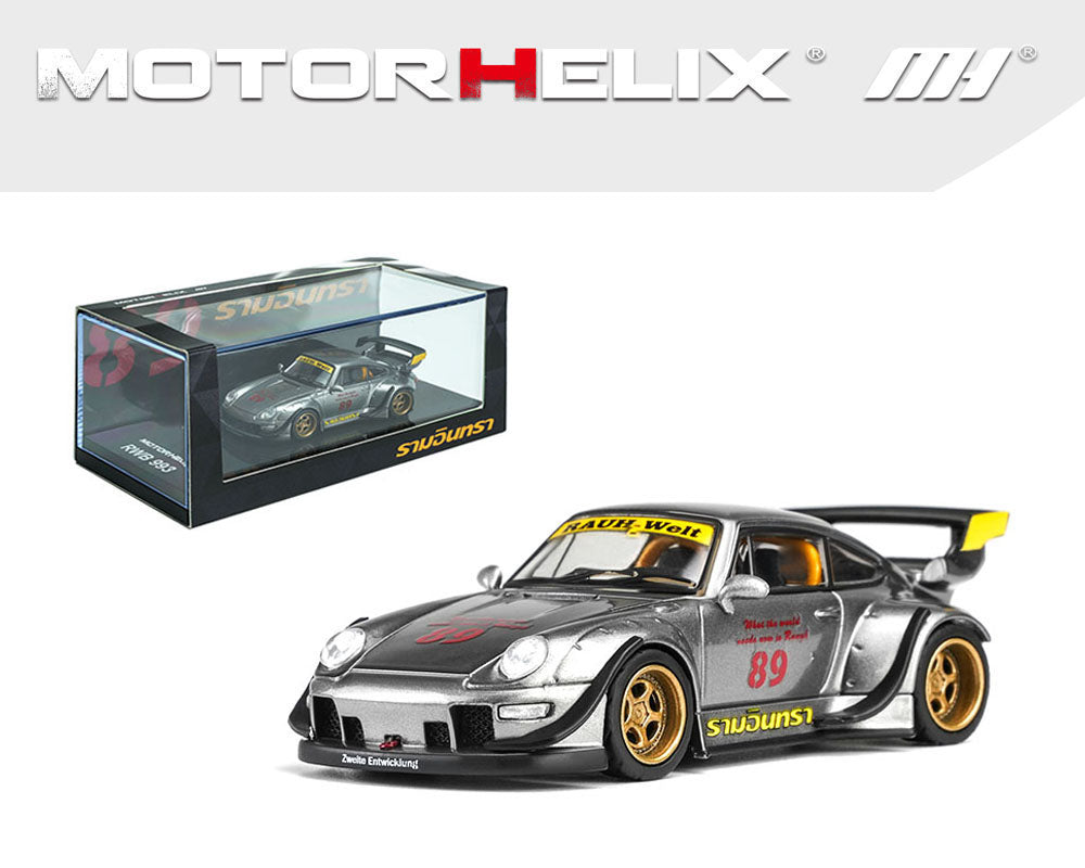 [PRE-ORDER] Motor Helix RWB 993 Ramintra – Metallic Silver