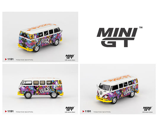 [PRE-ORDER] Mini GT #1191 Volkswagen T1 Microbus - Mizu Design