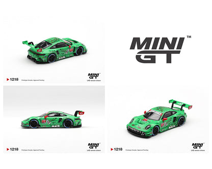 [PRE-ORDER] Mini GT #1218 Porsche 911 GT3 R (992) #77 AO Racing 2025 IMSA Sebring 12 Hrs Class Winner