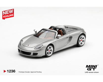 [PRE-ORDER] Mini GT Porsche Carrera GT – Silver
