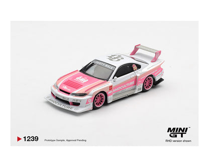 [PRE-ORDER] Mini GT Nissan Silvia (S15) LB-Super Silhouette AMOCULTURE – Limited Edition