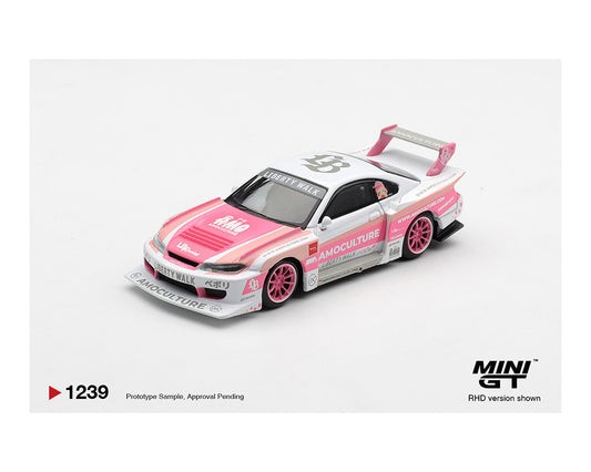 [PRE-ORDER] Mini GT Nissan Silvia (S15) LB-Super Silhouette AMOCULTURE – Limited Edition