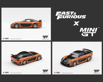 [PRE-ORDER] Mini GT Mazda RX-7 VeilSide Fortune “The Fast and The Furious Tokyo Drift” Han Seoul-Oh - Limited Edition