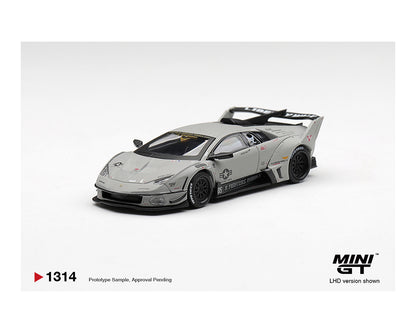 [PRE-ORDER] Mini GT Lamborghini LB-Silhouette WORKS Murcielago GT Evo Fighter - Grey