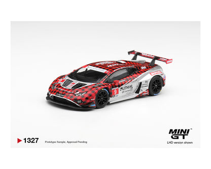 [PRE-ORDER] Mini GT Lamborghini Huracan GT3 EVO2 #9 Pfaff Motorsports 2025 IMSA WeatherTech GTD Pro