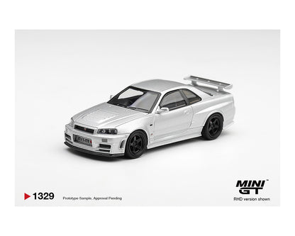 [PRE-ORDER] Mini GT Nissan NISMO R34GT-R Z-tune - Silver