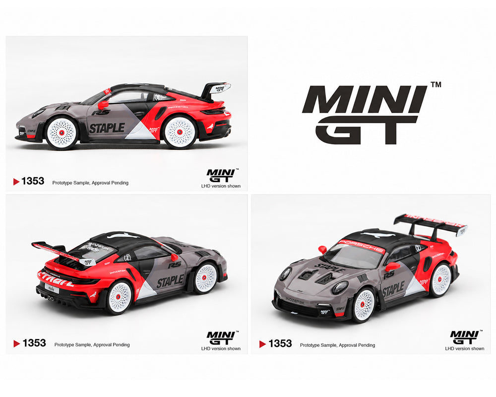 [PRE-ORDER] Mini GT Porsche 911 GT3 RS - STAPLE x INOZETEK