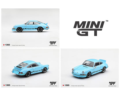 [PRE-ORDER] Mini GT Porsche 911 Carrera RS 2.7 – Gulf Blue with Black