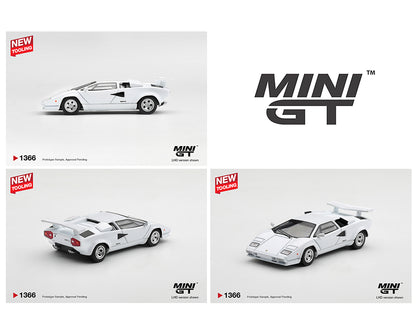 [PRE-ORDER] Mini GT Lamborghini Countach LP500S - White