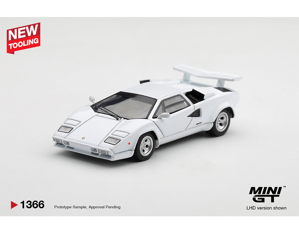 [PRE-ORDER] Mini GT Lamborghini Countach LP500S - White