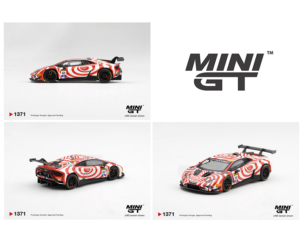 [PRE-ORDER] Mini GT Lamborghini Huracan GT3 EVO2 - #93 Wall Racing 2025 Bathurst 12 hrs