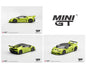 [PRE-ORDER] Mini GT Lamborghini Huracán LB★WORKS - Lime Metallic