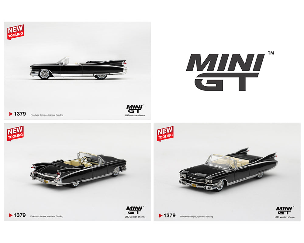 [PRE-ORDER] Mini GT Cadillac Eldorado Biarritz 1959 - Black