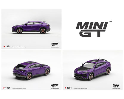 [PRE-ORDER] Mini GT Lamborghini Urus Performante - Viola Pasifae