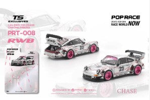 [PRE-ORDER] Pop Race x TS Exclusives RWB 930 - Chrome Pink Pig