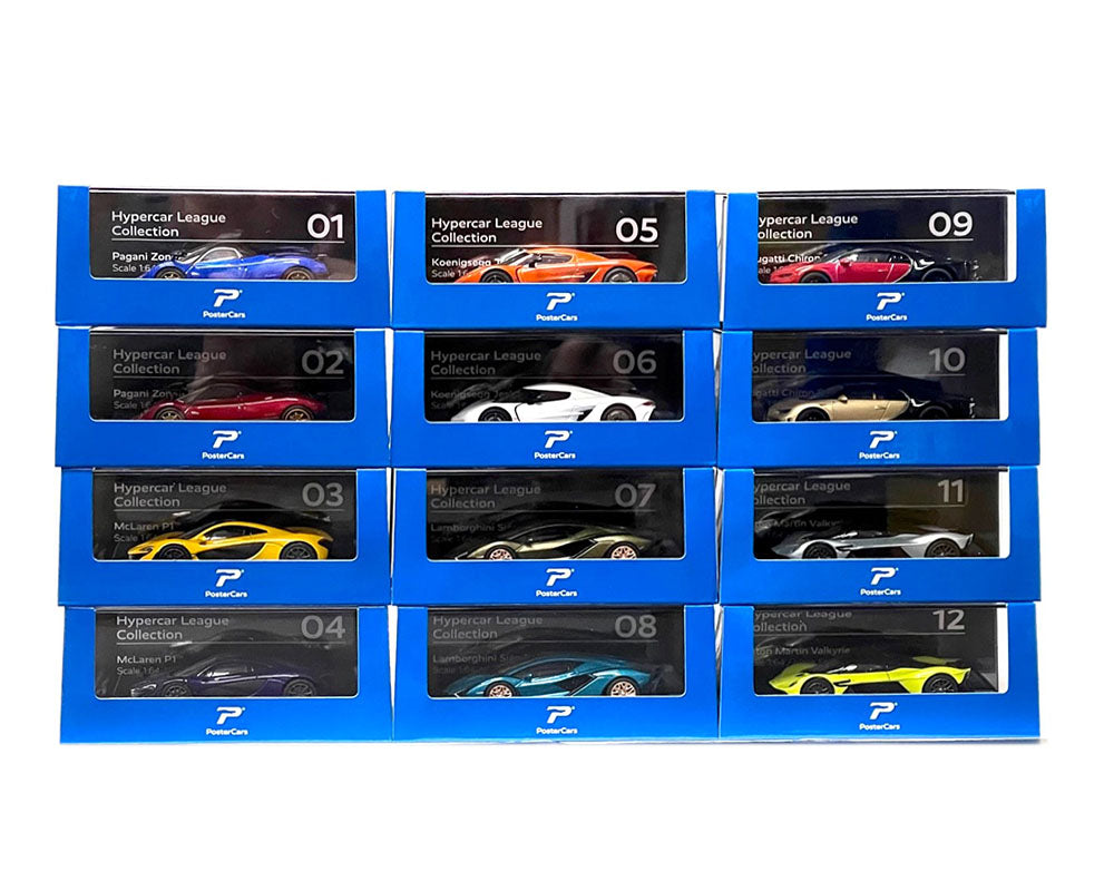 PosterCars Hypercar League Collection