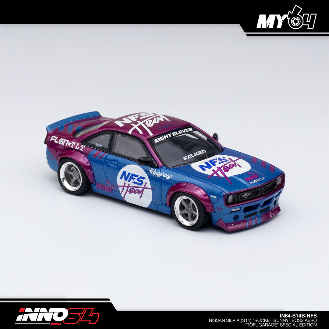 INNO64 x Tofugarage Nissan Silvia S14 Rocket Bunny Boss Aero