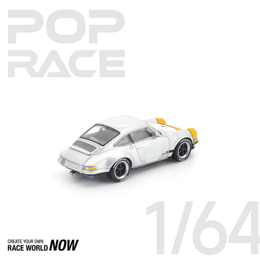 [PRE-ORDER] Pop Race Singer 911 SCCS Homage - YELLOW/SILVER