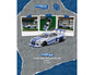 [PRE-ORDER] Tarmac Works LB-ER34 Super Silhouette SKYLINE MGMINI – Silver