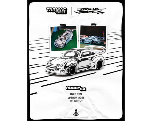 [PRE-ORDER] Tarmac Works 1:64 RWB 993 – Designed by JOSHUA VIDES