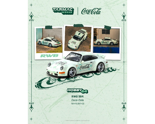[PRE-ORDER] Tarmac Works RWB 964 - Coca-Cola