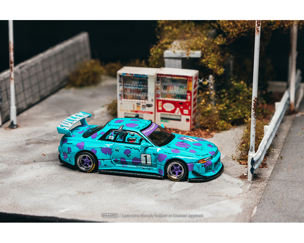 [PRE-ORDER] Tarmac Works Nissan Skyline GT-R R32 Widebody - Jonsibal Disney Sulley