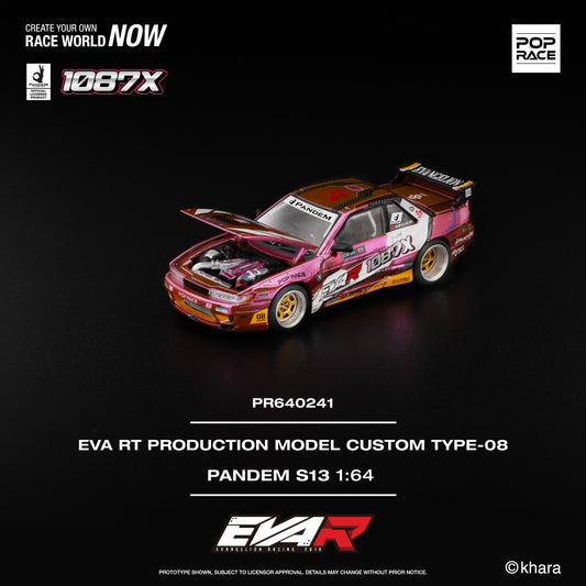 [PRE-ORDER] Pop Race Pandem S13 EVA RT Production Model Custom Type-08 x1087X